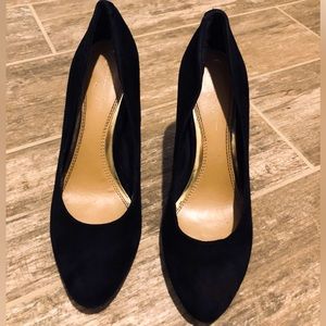 JESSICA SIMPSON 👠🖤 Black Suede Stiletto Pumps